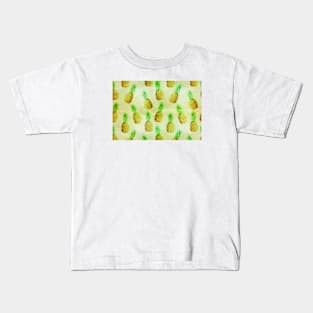 Pineapple Pattern Kids T-Shirt